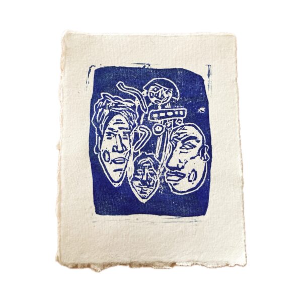Familiar Reverie — Block Print (2024)