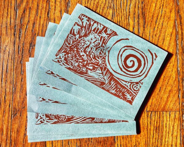 Hide and Seek Block Print (2024) - Image 3